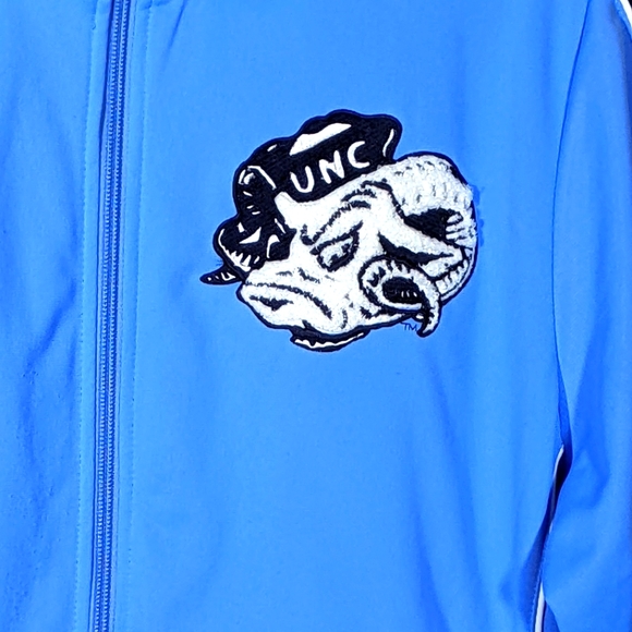 Nike North Carolina Tar Heels Mascot Patch Track Warm-up Jacket Men's Large - Picture 3 of 6